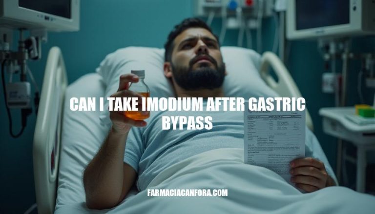 Gastric Bypass Surgery: Can I Take Imodium Safely?