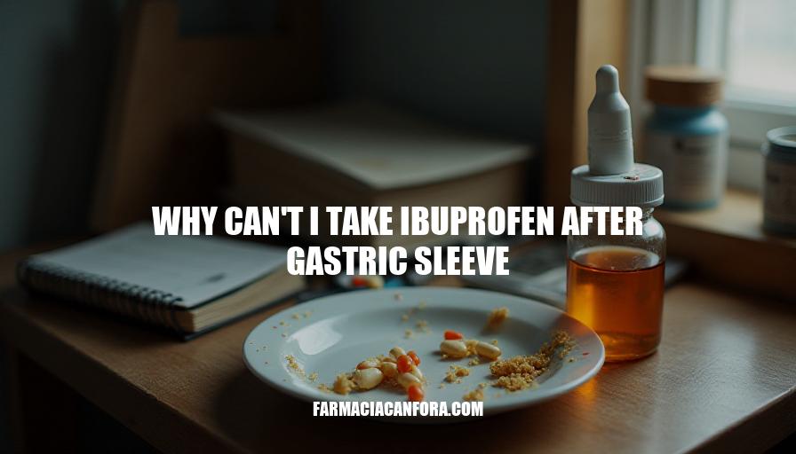 Gastric Sleeve Surgery: Why Ibuprofen is a No-Go