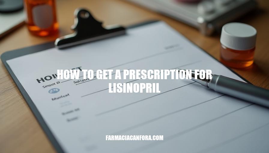 Getting a Prescription for Lisinopril: A Step-by-Step Guide