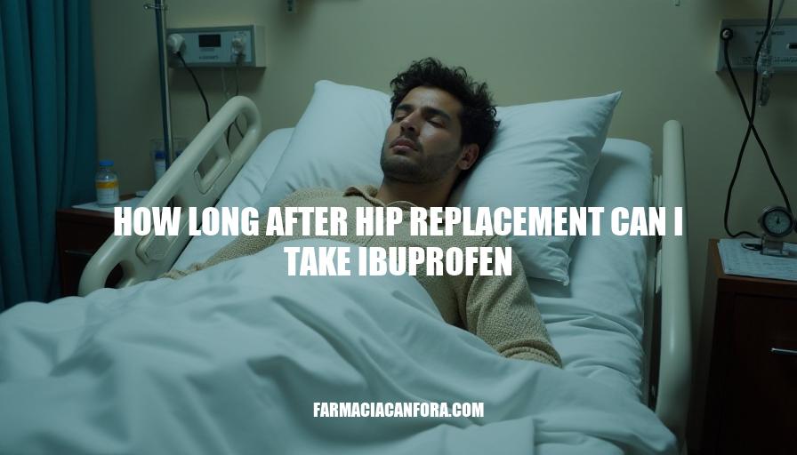 Hip Replacement and Ibuprofen: Timing Your Pain Relief Safely After Surgery