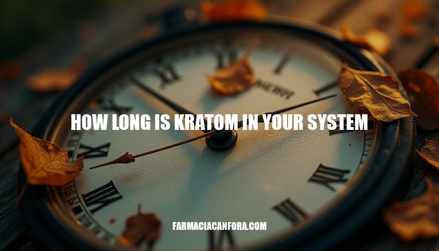 How Long Is Kratom in Your System: A Comprehensive Guide