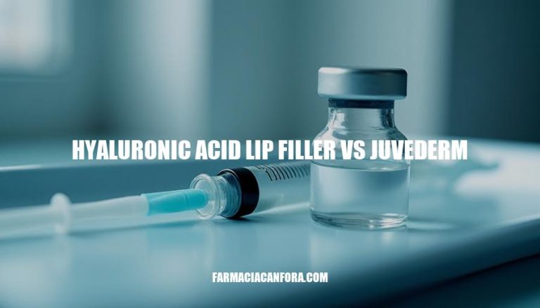 Hyaluronic Acid Lip Filler vs Juvederm: Which is Best for You?