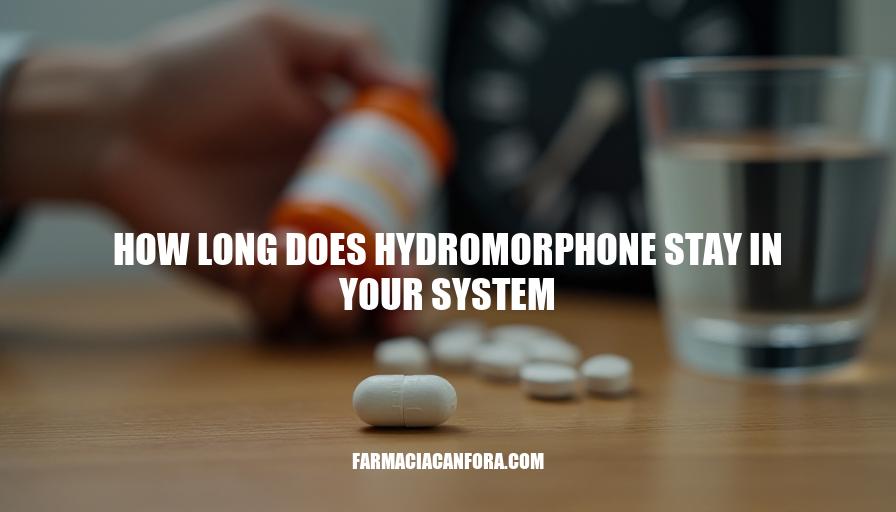 Hydromorphone Detection Time: How Long Does It Stay in Your System?