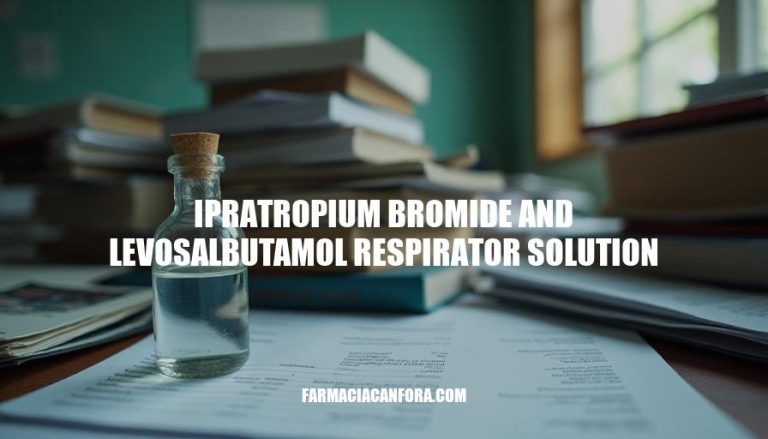 Ipratropium Bromide and Levosalbutamol Respiratory Solution: A Comprehensive Guide