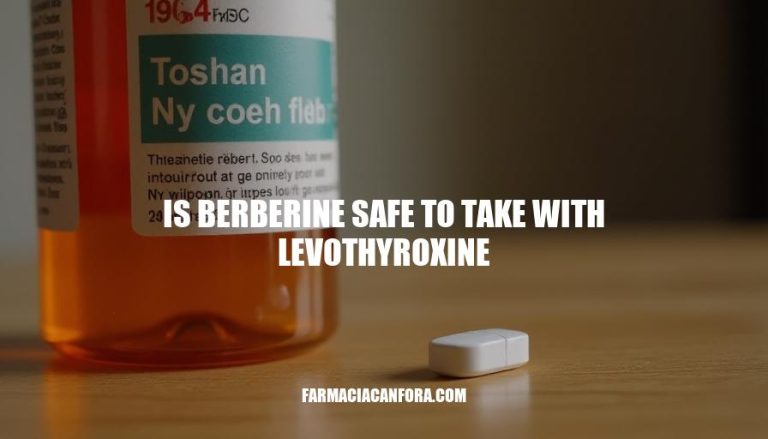 Is Berberine Safe to Take with Levothyroxine: A Comprehensive Review