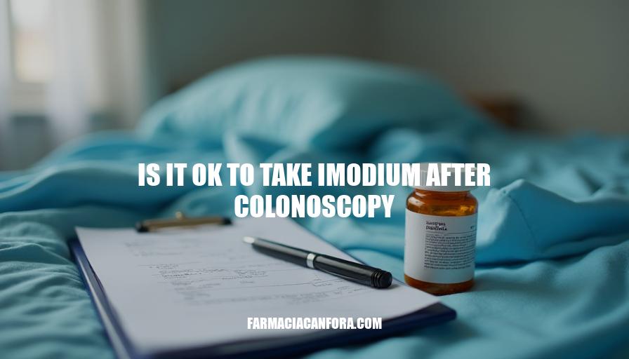 Is It OK to Take Imodium After Colonoscopy: A Guide to Post-Procedure Care