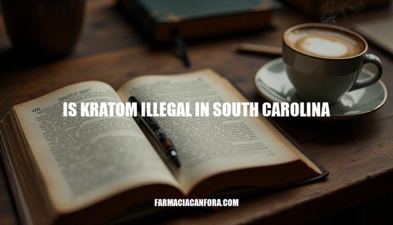 Is Kratom Illegal in South Carolina: A Comprehensive Guide