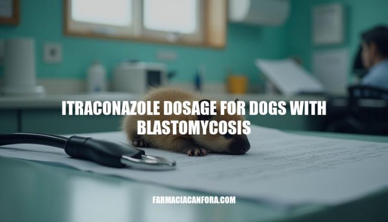 Itraconazole Dosage for Dogs with Blastomycosis: A Comprehensive Guide