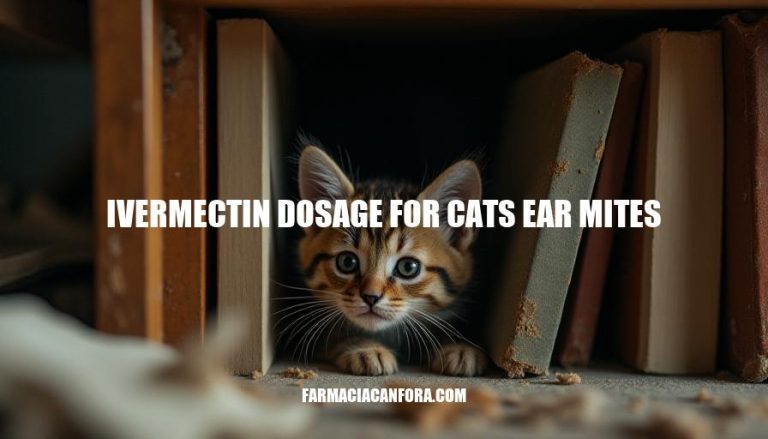 Ivermectin Dosage for Cats Ear Mites: A Comprehensive Guide