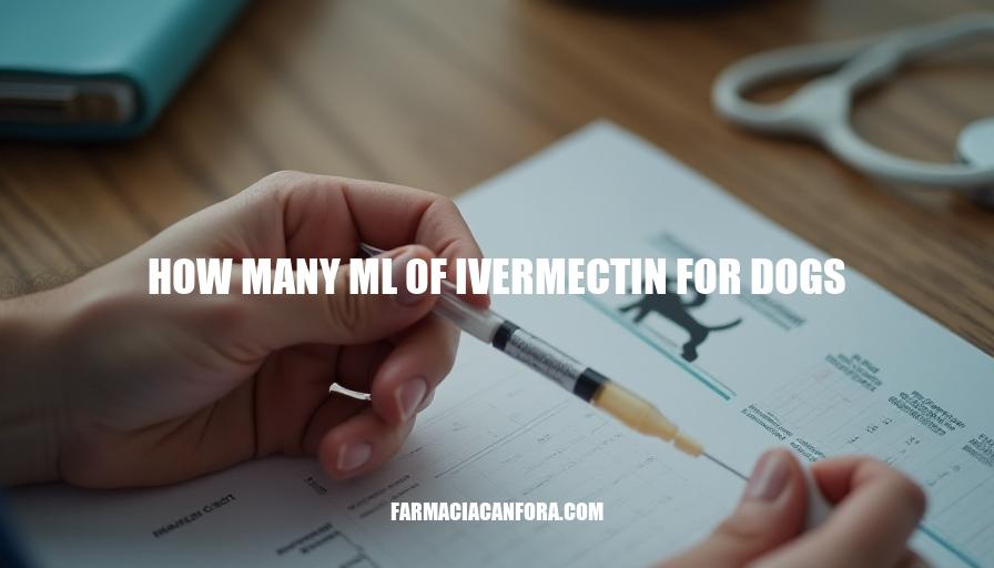 Ivermectin Dosage for Dogs: How Many ML Required