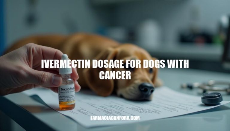 Ivermectin Dosage for Dogs with Cancer: A Comprehensive Guide