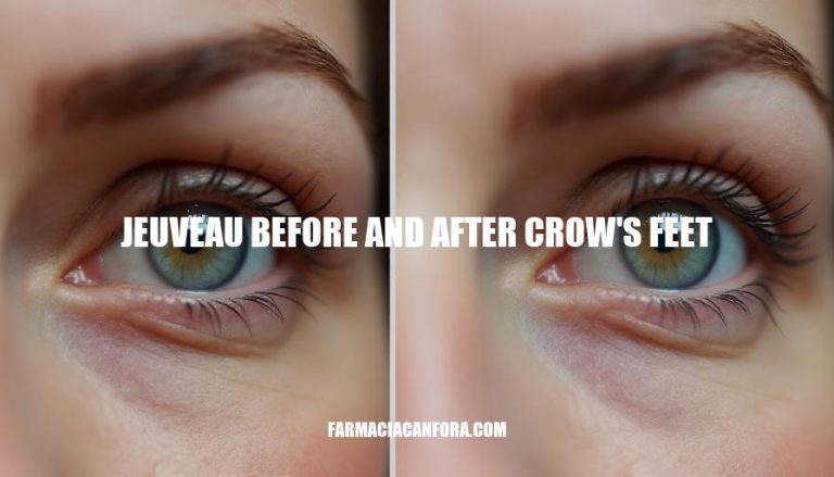 Jeuveau Before and After Crow's Feet: A Comprehensive Guide