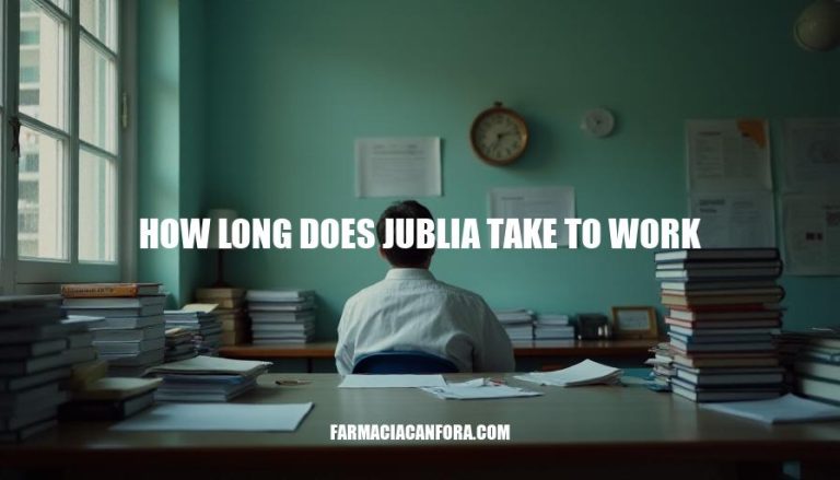 Jublia Treatment Duration: How Long Does It Take to Work?