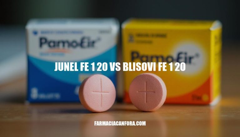 Junel Fe 1.20 vs Blisovi Fe 1.20: A Comprehensive Comparison