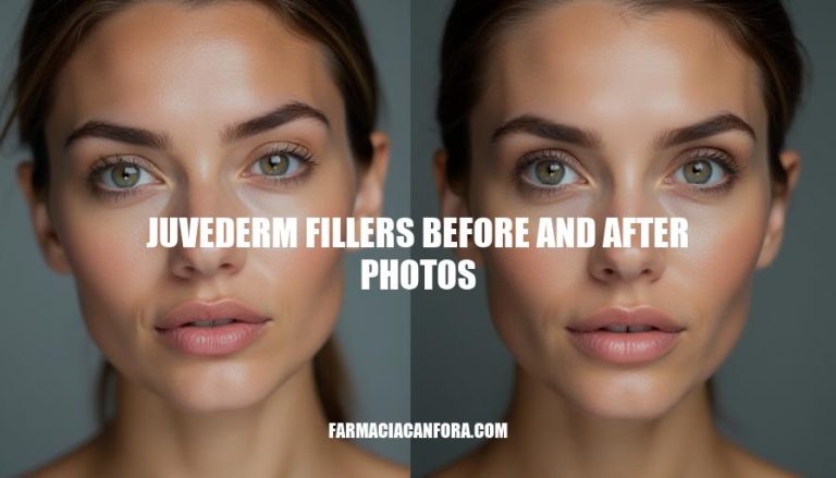 Juvederm Fillers Before and After Photos: A Visual Guide to Effective Treatment