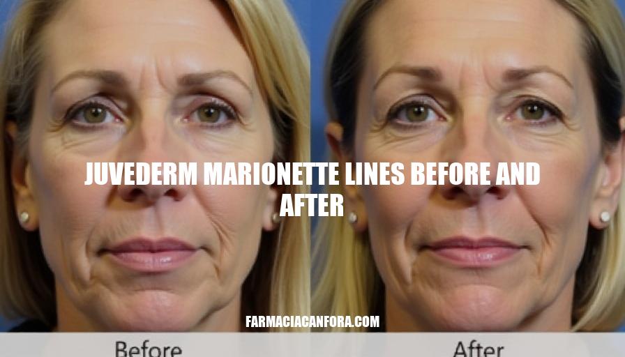 Juvederm Marionette Lines Before and After: A Comprehensive Guide