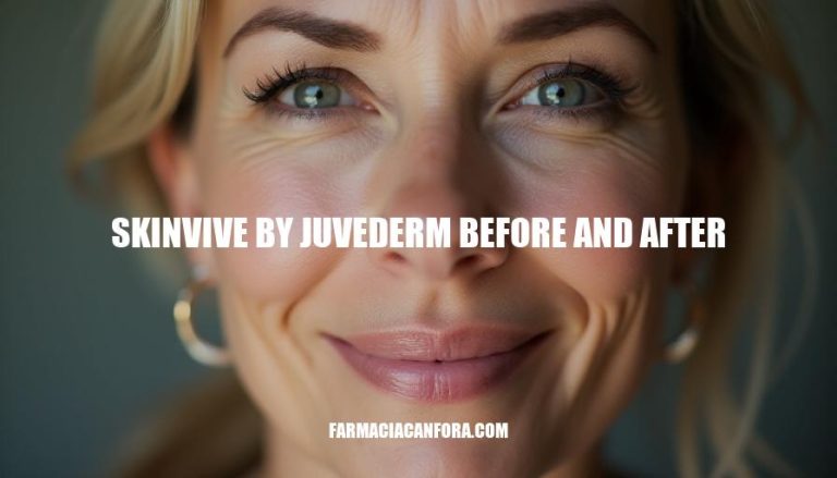 Juvederm Skinvive Before and After: Transforming Skin with Confidence