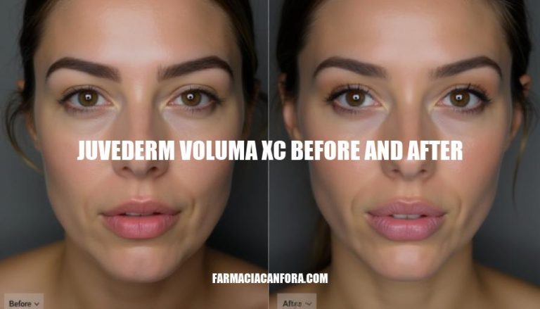 Juvederm Voluma XC Before and After: Transforming Facial Contours with Precision