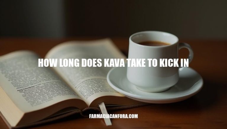 Kava Onset Time: How Long Does Kava Take to Kick In?