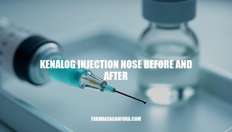 Kenalog Injection Nose Before and After: A Comprehensive Guide