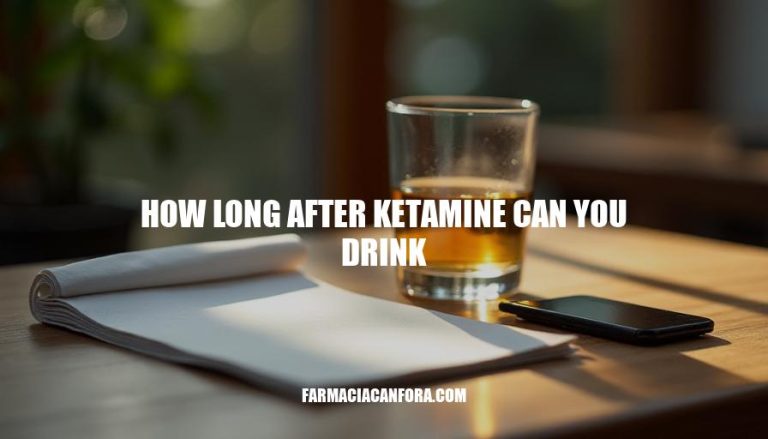 Ketamine Aftercare: How Long to Wait Before Drinking