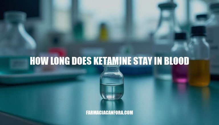 Ketamine Blood Detection: How Long Does It Stay?