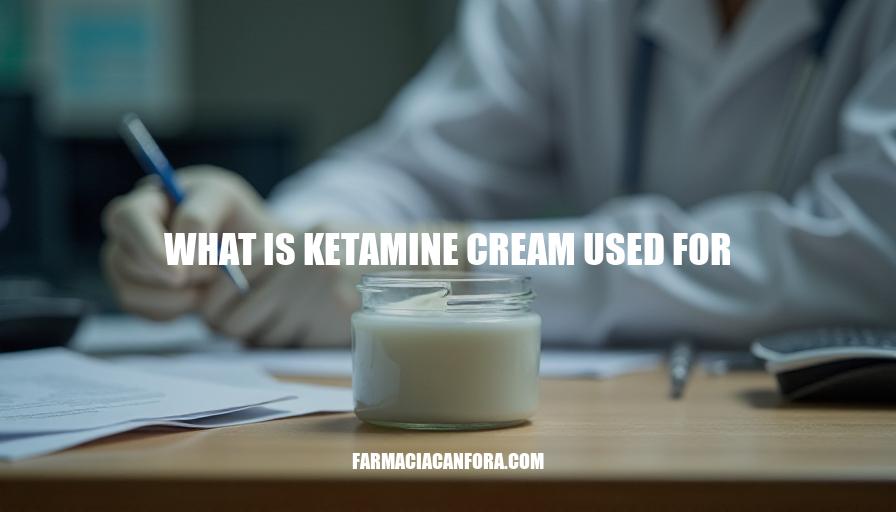 Ketamine Cream Uses: A Comprehensive Guide to Pain Management