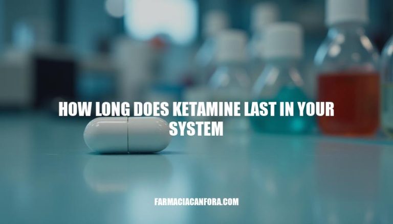 Ketamine Detection Time: How Long Does It Last in Your System?