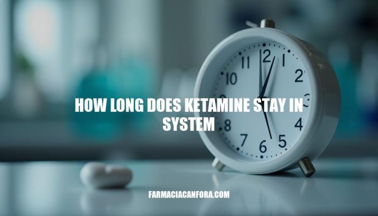 Ketamine Detection Time: How Long Does It Stay in Your System?