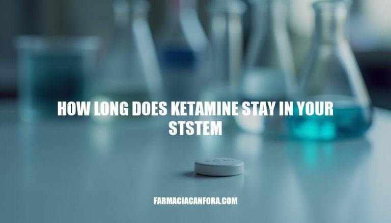 Ketamine Detection Time: How Long Does It Stay in Your System?