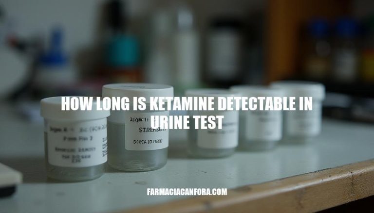 Ketamine Detection Timeframe: How Long Does It Remain Detectable in Urine Tests?