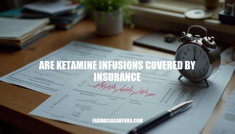 Ketamine Infusion Insurance Coverage: What You Need to Know