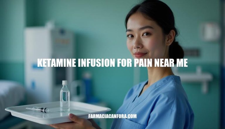 Ketamine Infusion Therapy for Pain Management Near Me