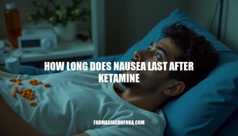 Ketamine Nausea Duration: How Long Does It Last?