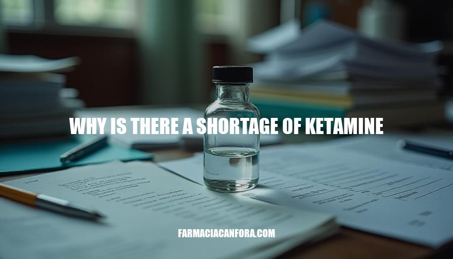 Ketamine Shortage Explained: Why Is There a Ketamine Crisis?