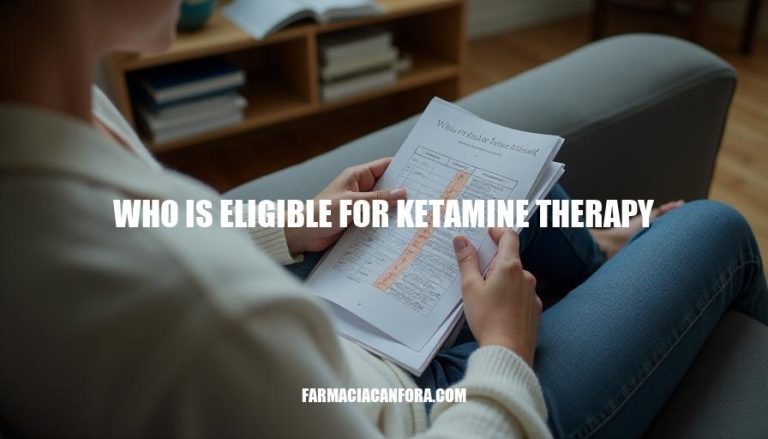 Ketamine Therapy Eligibility: Who Qualifies