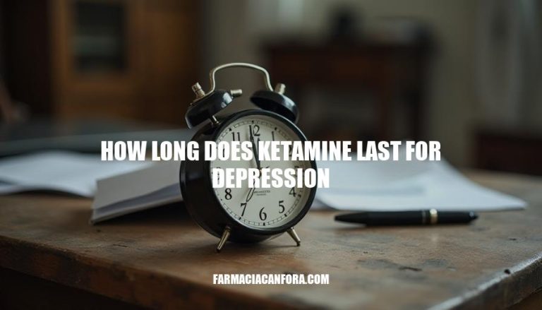 Ketamine Treatment Duration for Depression: How Long Does It Last?