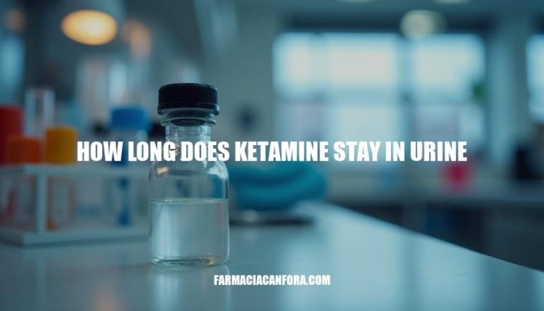 Ketamine Urine Detection: How Long Does It Stay?