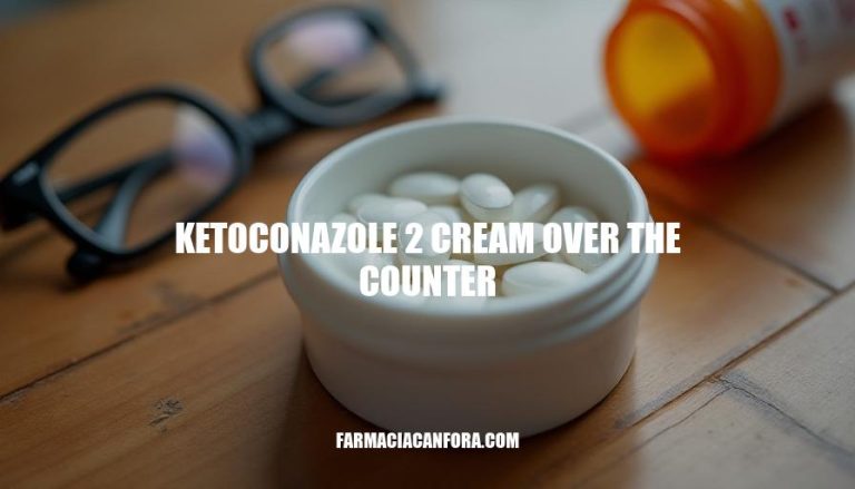 Ketoconazole 2 Cream Over-the-Counter: A Comprehensive Guide