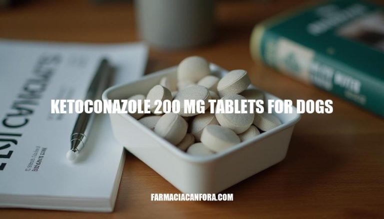 Ketoconazole 200mg Tablets for Dogs: A Comprehensive Guide