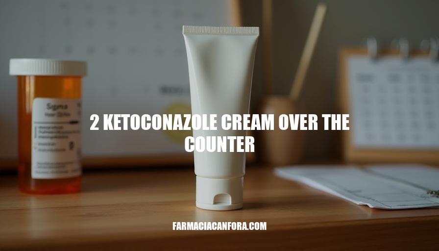 Ketoconazole Cream Over-the-Counter: A Convenient Solution