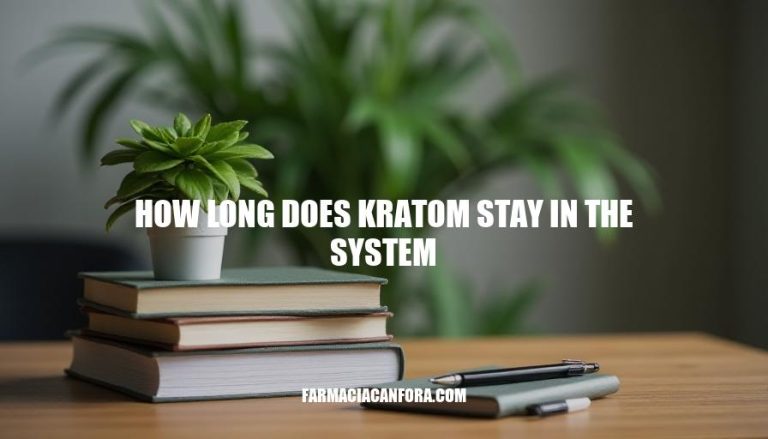 Kratom Detection Duration: How Long Does Kratom Stay in the System?