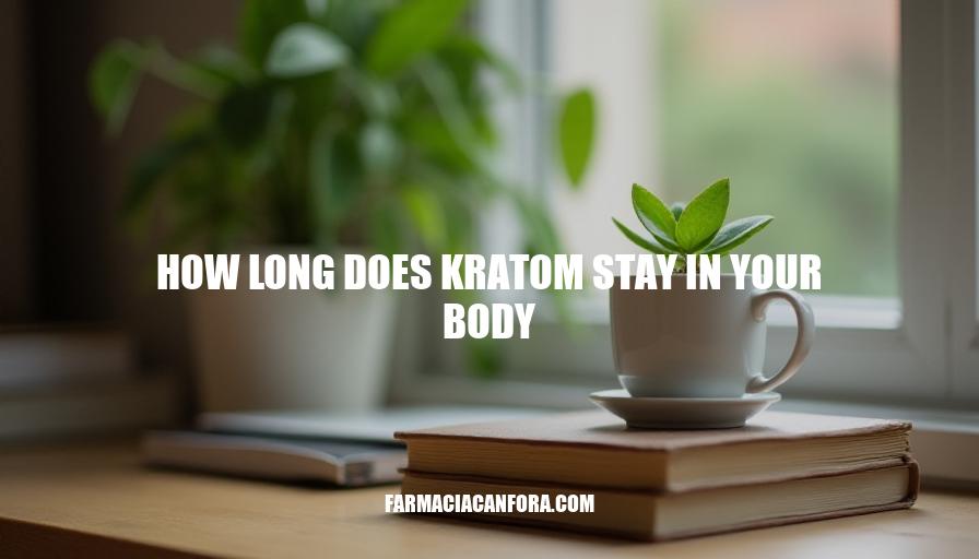 Kratom Detection Time: How Long Does Kratom Stay in Your Body?