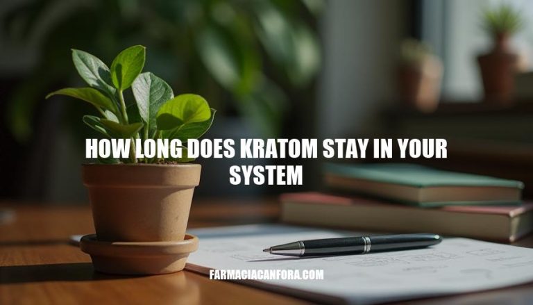 Kratom Detection and Duration: How Long Does Kratom Stay in Your System?