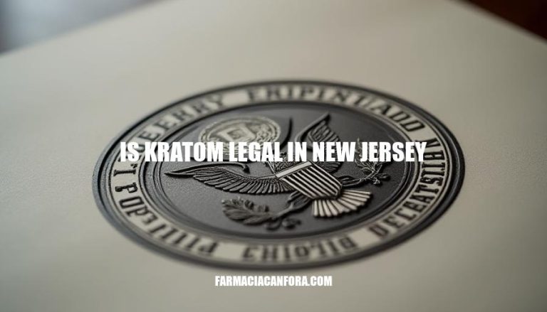 Kratom Laws in NJ: Is Kratom Legal in New Jersey?