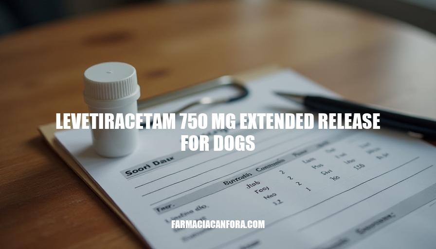 Levetiracetam 750mg Extended Release for Dogs: A Comprehensive Guide