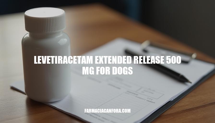 Levetiracetam Extended Release 500mg for Dogs: A Comprehensive Guide