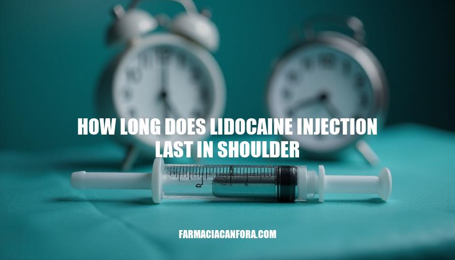 Lidocaine Injection Duration: How Long Does It Last in Shoulder?