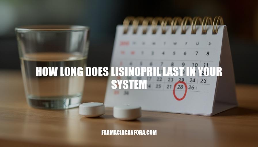 Lisinopril Half-Life: How Long Does It Last in Your System?