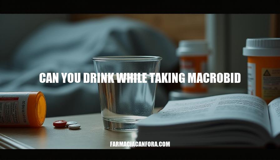 Macrobid and Alcohol: Can You Drink While Taking It?